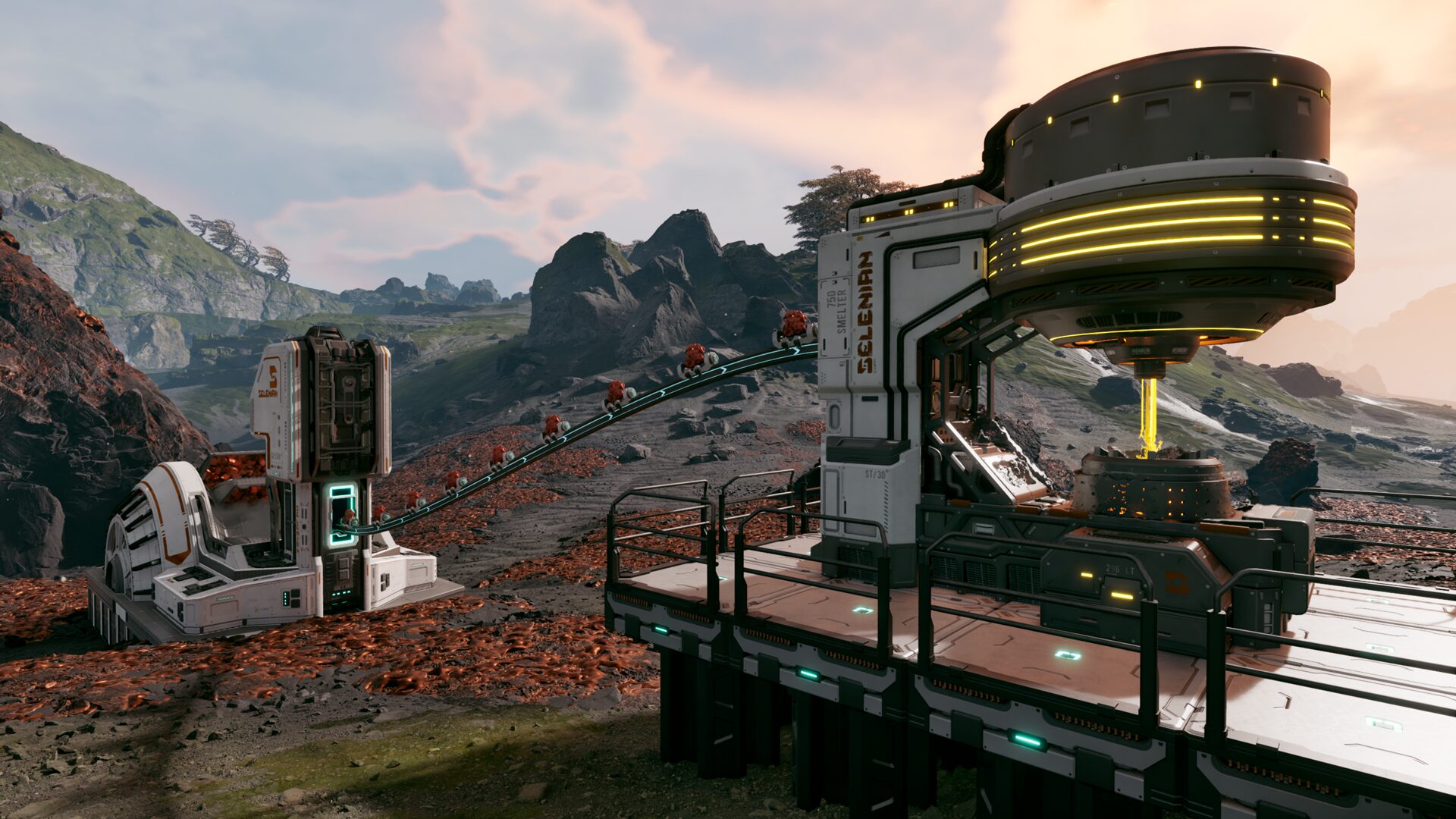 StarRupture Industrieanlage auf Arcadia-7