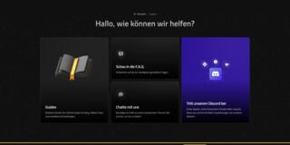 Screenshot: Nitrado – FAQ (Startzeiten)