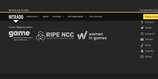 Screenshot: Nitrado – Mitglied: Women in Games